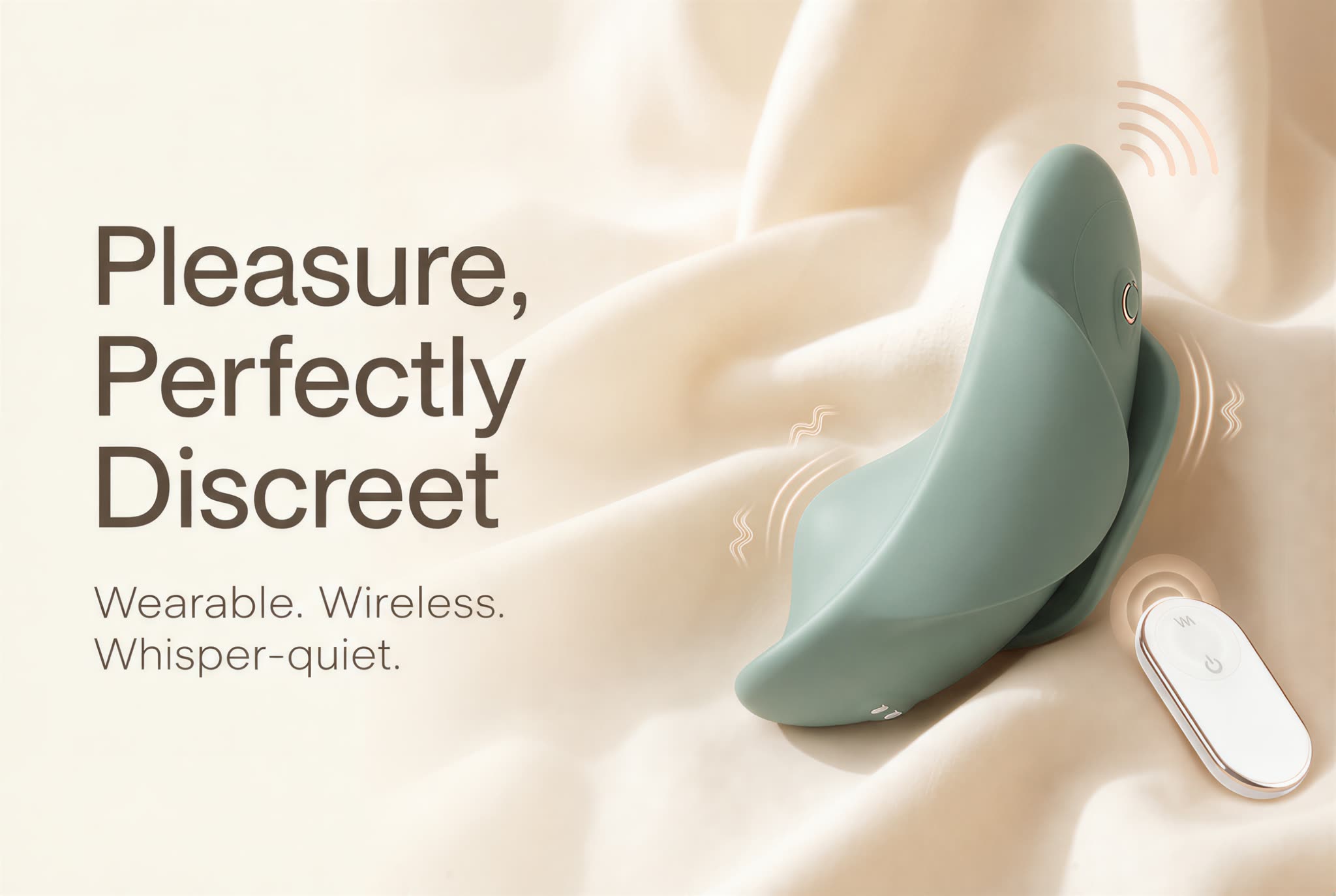 Bean wearable vibrator — pleasure, perfectly discreet