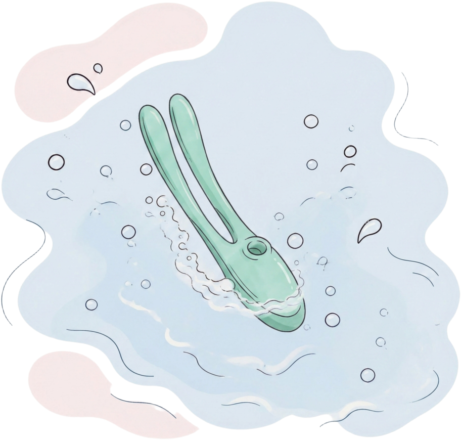 Waterproof and quiet